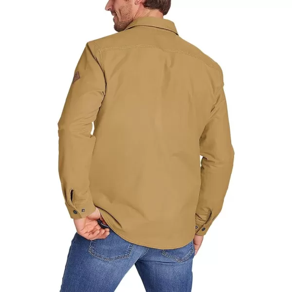 imageEddie Bauer Mens Voyager FleeceLined Shirt JacketRegular Saddle