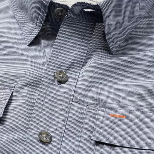 imageEddie Bauer Mens Voyager Flex LongSleeve ShirtDusted Indigo