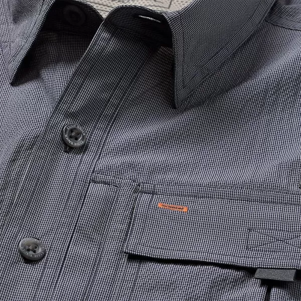 imageEddie Bauer Mens Voyager Flex LongSleeve ShirtNavy