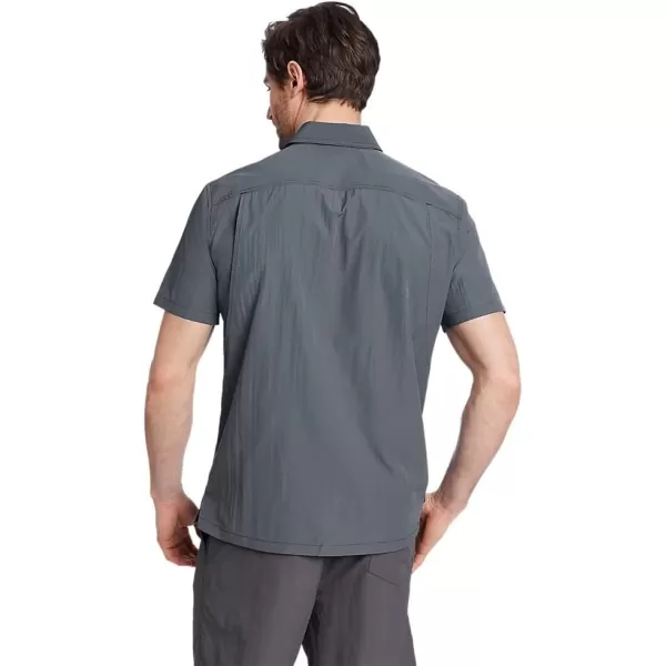 imageEddie Bauer Mens Voyager Flex LongSleeve ShirtNavy