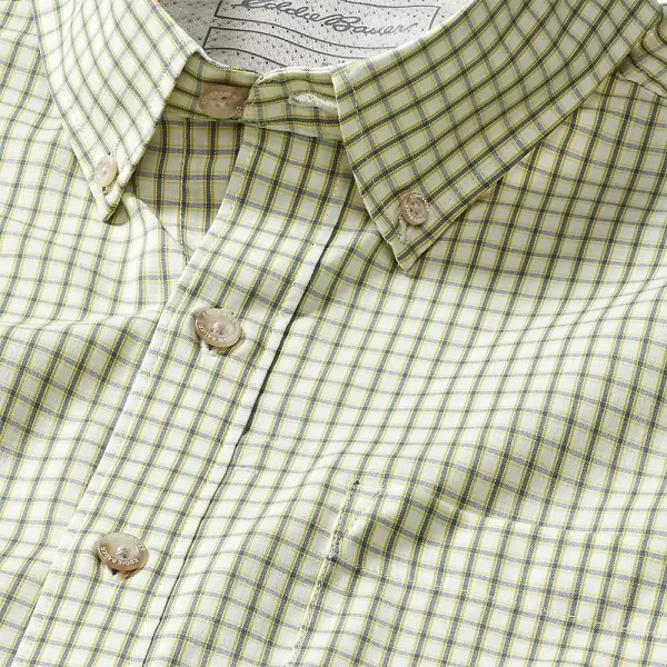 imageEddie Bauer Mens Voyager Flex LongSleeve ShirtRegular Chartreuse