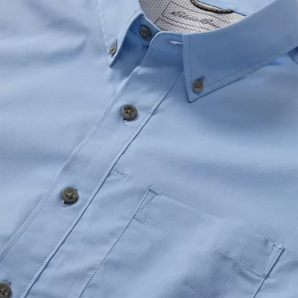 imageEddie Bauer Mens Voyager Flex LongSleeve ShirtRegular French Blue