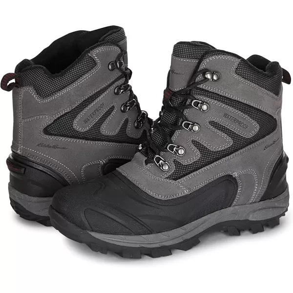 imageEddie Bauer Mens Waterproof Hiking Snow BootCastlerock