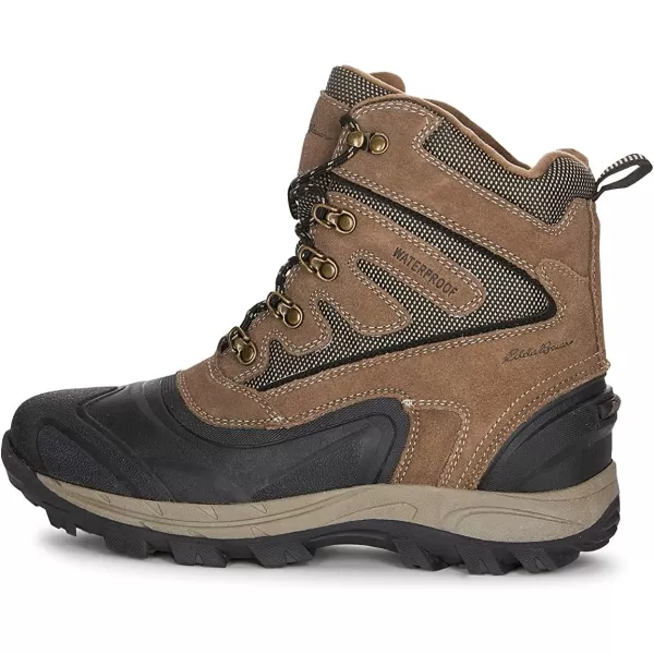 imageEddie Bauer Mens Waterproof Hiking Snow BootTaupe