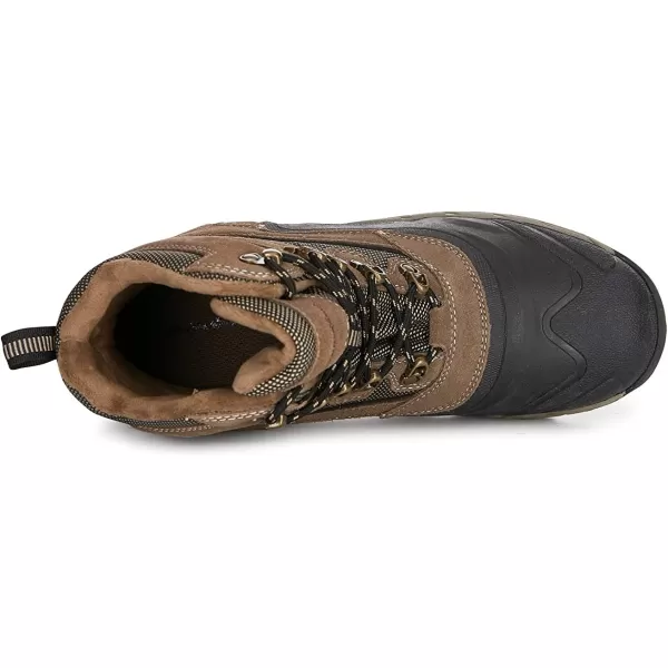 imageEddie Bauer Mens Waterproof Hiking Snow BootTaupe