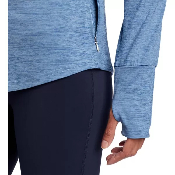 imageEddie Bauer Resolution LongSleeve 14ZipRegular Periwinkle