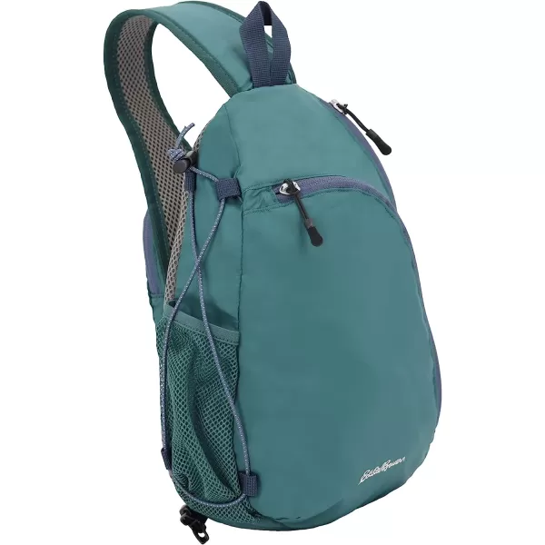 imageEddie Bauer Ripstop 8L Shoulder Sling Pack with Padded AirMesh Adjustable Crossbody Strap Dark EvergreenEddie Bauer Ripstop 8L Shoulder Sling Pack with Padded AirMesh Adjustable Crossbody Strap Dark Evergreen