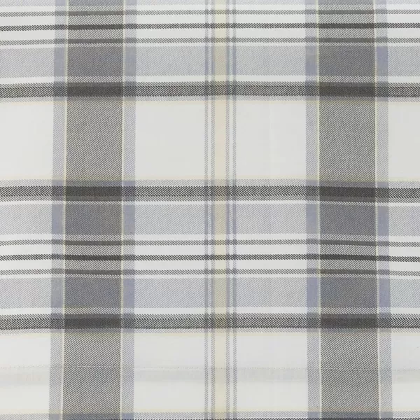 imageEddie Bauer Sheets Cotton Percale Bedding Set Crisp  Cool Stylish Home Decor Full Northern Plaid WhiteGreyChinook Plaid