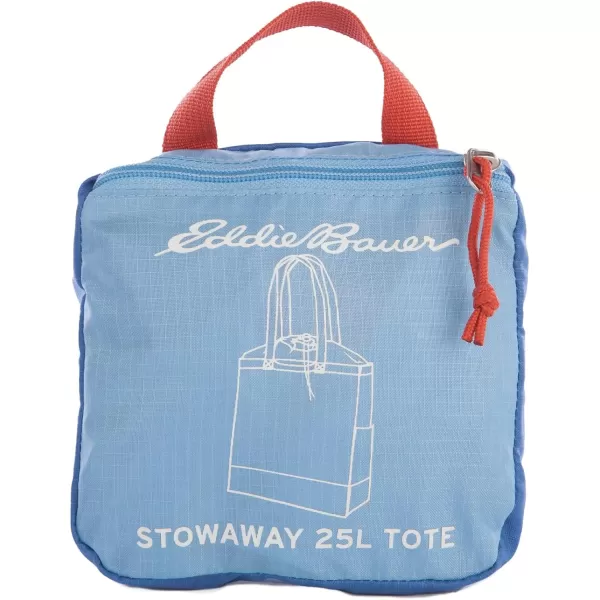 imageEddie Bauer Stowaway Packable 25l Cinch Tote with Adjustable CordLock Closure and Exterior Slip PocketCoast