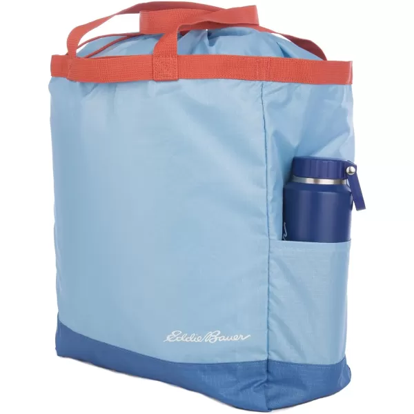 imageEddie Bauer Stowaway Packable 25l Cinch Tote with Adjustable CordLock Closure and Exterior Slip PocketCoast