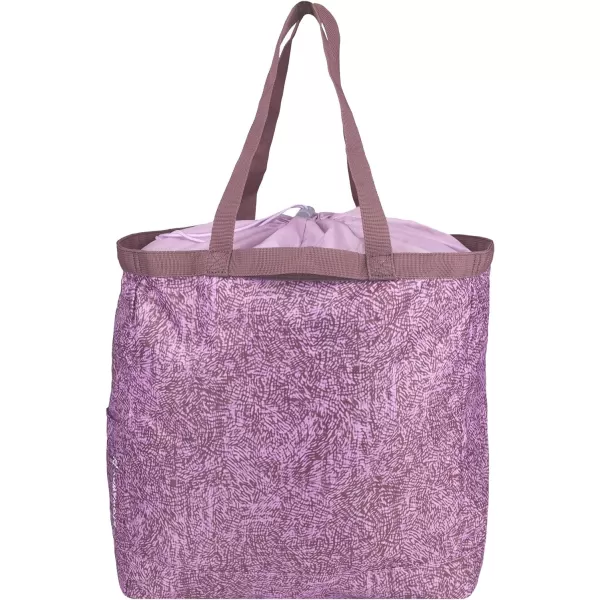 imageEddie Bauer Stowaway Packable 25l Cinch Tote with Adjustable CordLock Closure and Exterior Slip PocketLilac