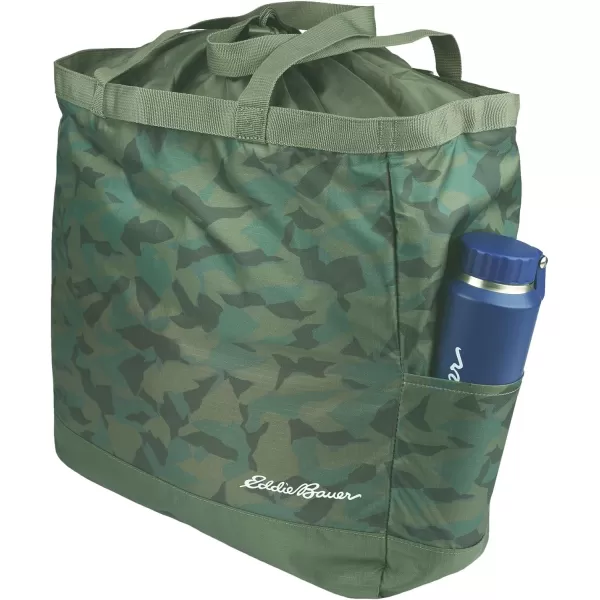 imageEddie Bauer Stowaway Packable 25l Cinch Tote with Adjustable CordLock Closure and Exterior Slip PocketSprig