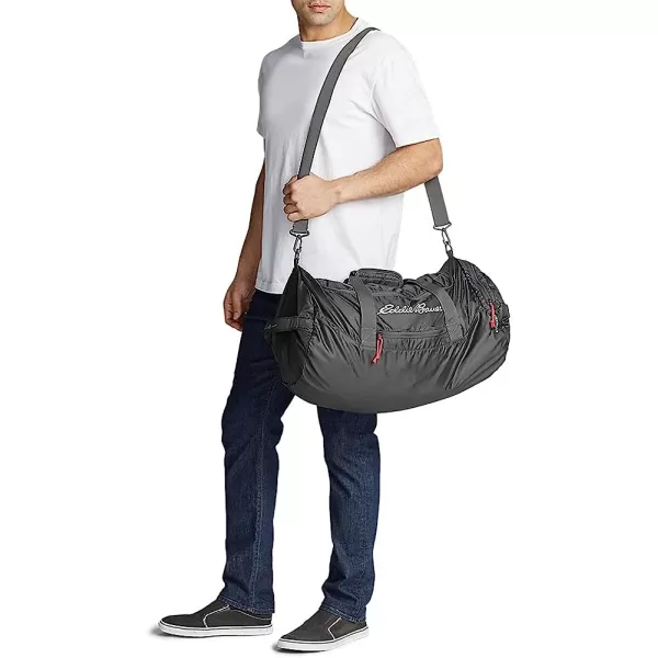 imageEddie Bauer Stowaway Packable 45l Duffel BagMade from Ripstop PolyesterDark Smoke