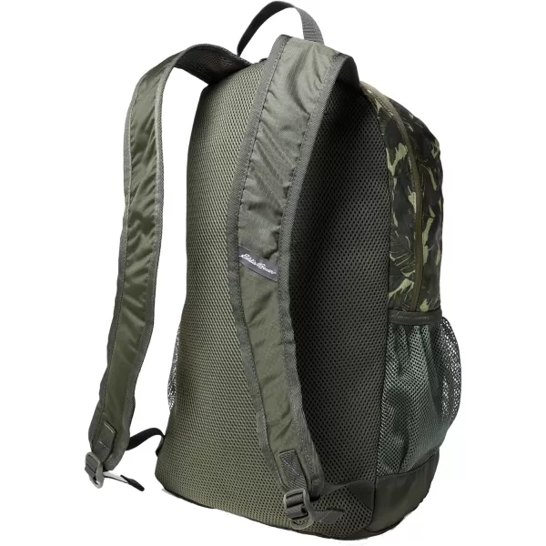 imageEddie Bauer Stowaway Packable BackpackMade from Ripstop Polyester Maroon 20LDark Loden