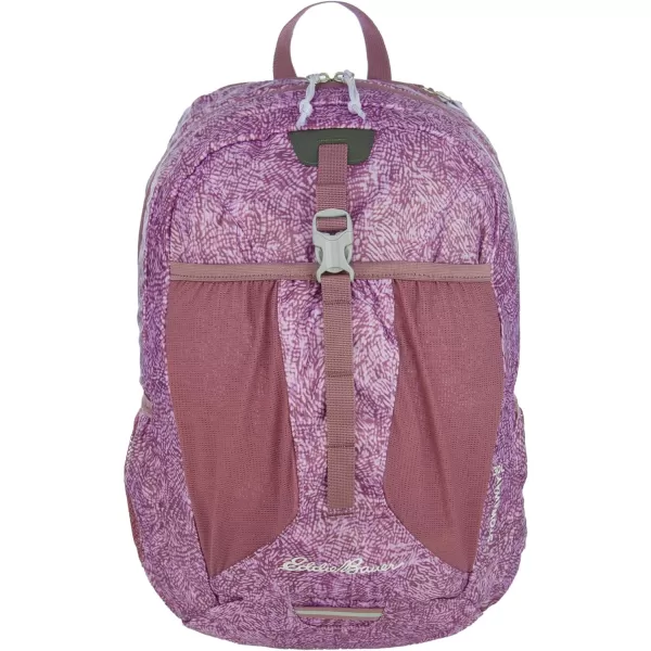 imageEddie Bauer Stowaway Packable BackpackMade from Ripstop Polyester Maroon 20LLilac