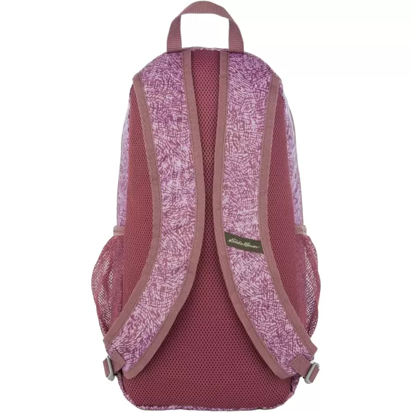 imageEddie Bauer Stowaway Packable BackpackMade from Ripstop Polyester Maroon 20LLilac