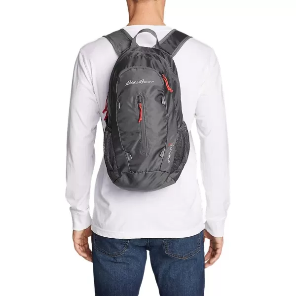 imageEddie Bauer Stowaway Packable BackpackMade from Ripstop Polyester Maroon 20LMaroon