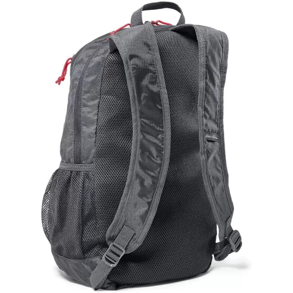 imageEddie Bauer Stowaway Packable BackpackMade from Ripstop Polyester Maroon 20LOnyx