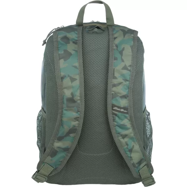 imageEddie Bauer Stowaway Packable BackpackMade from Ripstop Polyester Maroon 20LSprig