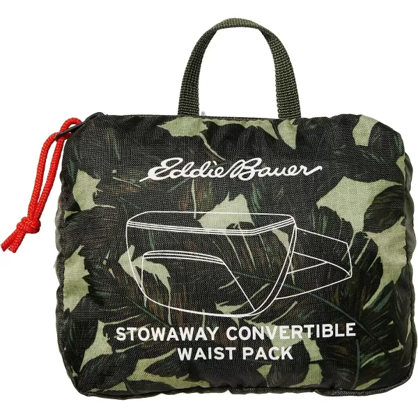 imageEddie Bauer Stowaway Packable WaistpackMade from Ripstop Polyester with 2 Secure Zip PocketsDark Loden