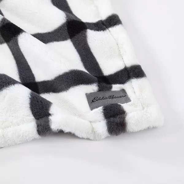 imageEddie Bauer Throw Blanket Ultra Soft Faux Fur Home Dcor All Season Bedding Bunkhouse Plaid Grey 50 x 60Eddie Bauer Throw Blanket Ultra Soft Faux Fur Home Dcor All Season Bedding Bunkhouse Plaid Grey 50 x 60