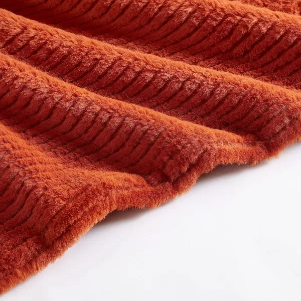 imageEddie Bauer Throw Blanket Ultra Soft Plush Home Dcor All Season Bedding Textured Solid Grey 50 x 60Textured Solid Orange