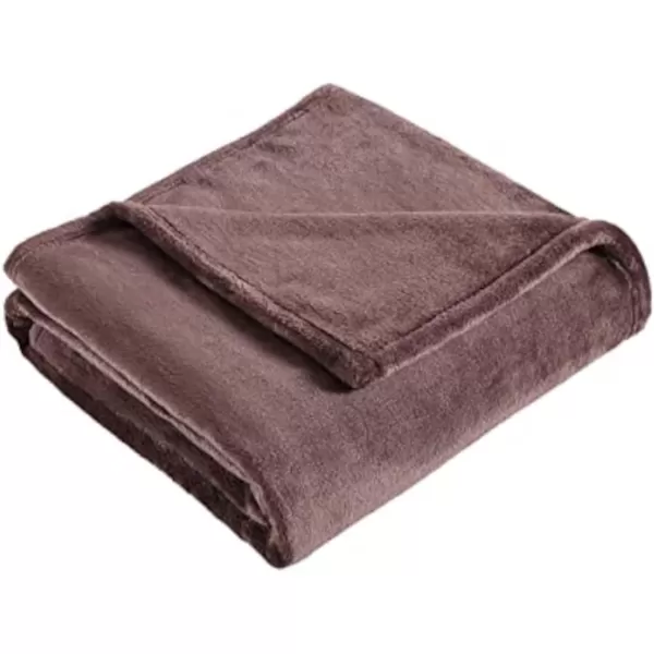 imageEddie Bauer Throw Blanket Ultra Soft Plush Home Dcor All Season Bedding Ultra Lux Solid Grey 50 x 6050 x 60 Ultra Lux Solid Brown