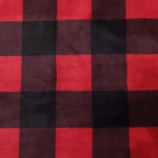 imageEddie Bauer Throw BlanketPillow Cover Set Ultra Soft Faux Fur Home Dcor All Season Bedding Bunkhouse Plaid Grey 2 PieceFaux Fur Throw Blanket Faux Fur RedBlack