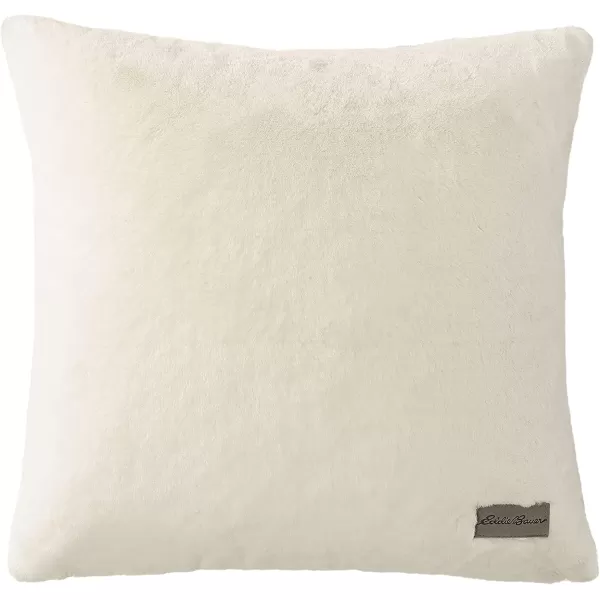 imageEddie Bauer Throw BlanketPillow Cover Set Ultra Soft Faux Fur Home Dcor All Season Bedding Solid Ivory 2 PieceEddie Bauer Throw BlanketPillow Cover Set Ultra Soft Faux Fur Home Dcor All Season Bedding Solid Ivory 2 Piece