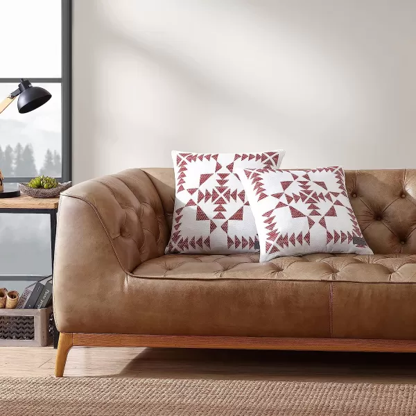 imageEddie Bauer Throw Pillow Cover Set Cotton Home Dcor All Season Bedding Arrowhead Red 2 Piece 20 x 20Eddie Bauer Throw Pillow Cover Set Cotton Home Dcor All Season Bedding Arrowhead Red 2 Piece 20 x 20