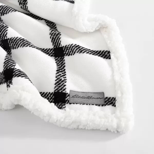 imageEddie Bauer Twin Blanket Ultra Soft amp Cozy Plush Home Dcor All Season Bedding Vail Plaid Grey TwinBunkhouse Plaid WhiteCharcoal King