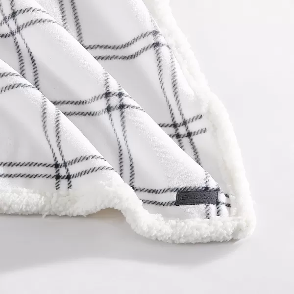 imageEddie Bauer Twin Blanket Ultra Soft amp Cozy Plush Home Dcor All Season Bedding Vail Plaid Grey TwinKettle Falls GreyWhite Queen