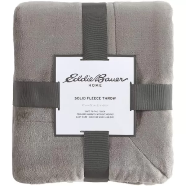 imageEddie Bauer UltraPlush Collection Throw BlanketReversible Sherpa Fleece Cover Soft amp Cozy Perfect for Bed or Couch BlueSherpa Reverse Grey