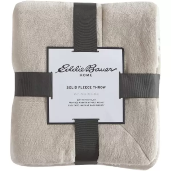imageEddie Bauer UltraPlush Collection Throw BlanketReversible Sherpa Fleece Cover Soft amp Cozy Perfect for Bed or Couch BlueSherpa Reverse Oyster