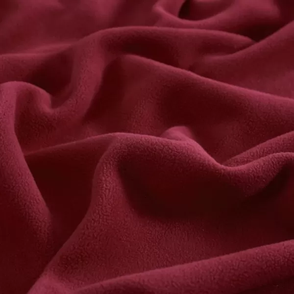 imageEddie Bauer UltraPlush Collection Throw BlanketReversible Sherpa Fleece Cover Soft amp Cozy Perfect for Bed or Couch RedDark SmokeThrow RedDark Smoke