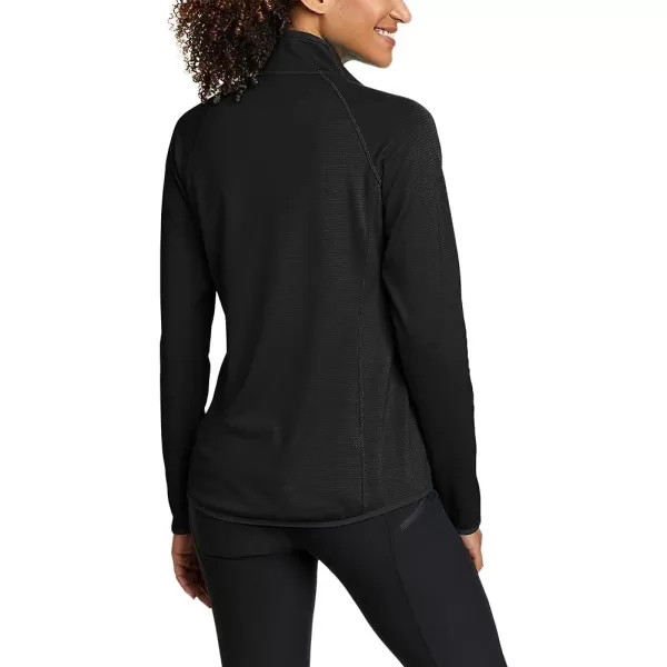 imageEddie Bauer Womens Activator Grid Fleece FullZipBlack