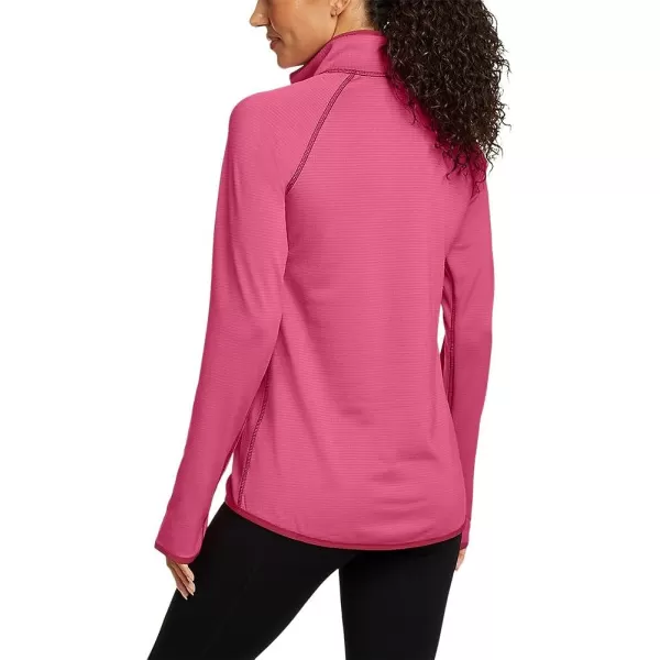 imageEddie Bauer Womens Activator Grid Fleece HalfZipBerry