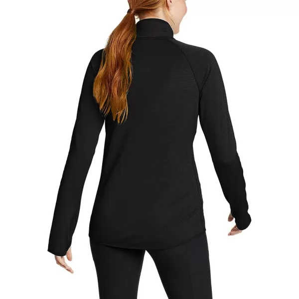 imageEddie Bauer Womens Activator Grid Fleece HalfZipBlack