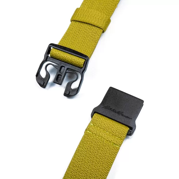 imageEddie Bauer Womens Active Stretch Webbing BeltsChartreuse