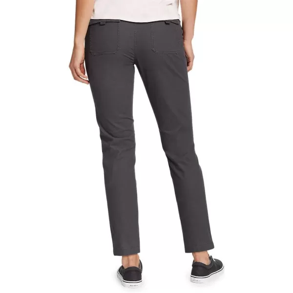 imageEddie Bauer Womens Adventurer Stretch Ripstop Ankle PantsPetite Carbon