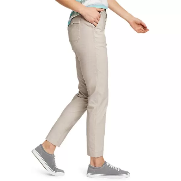 imageEddie Bauer Womens Adventurer Stretch Ripstop Ankle PantsPetite Pumice