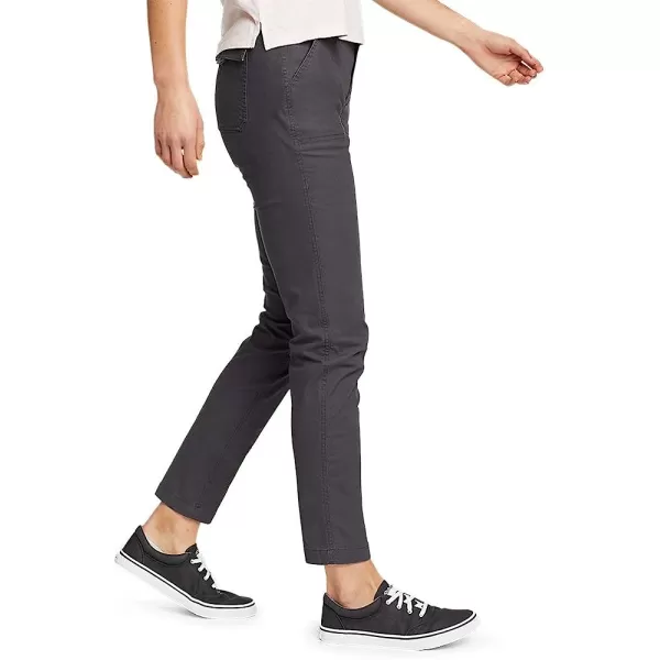 imageEddie Bauer Womens Adventurer Stretch Ripstop Ankle PantsRegular Carbon