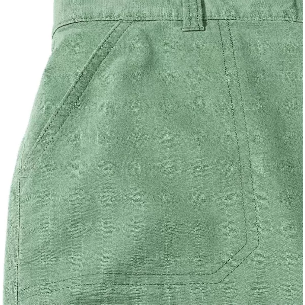 imageEddie Bauer Womens Adventurer Stretch Ripstop ShortsPetite Chambray Blue