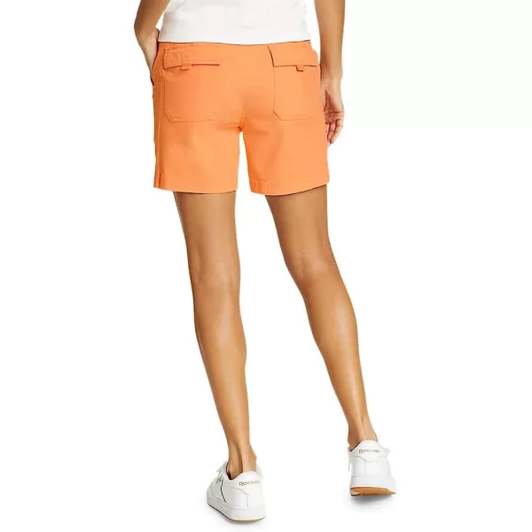 imageEddie Bauer Womens Adventurer Stretch Ripstop ShortsPlus Tangelo