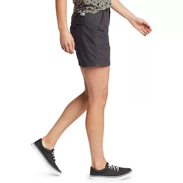 imageEddie Bauer Womens Adventurer Stretch Ripstop Shortsplussize Carbon Gray
