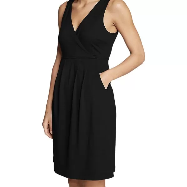 imageEddie Bauer Womens Aster Crossover Dress  SolidDk Seafoam