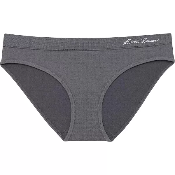 imageEddie Bauer Womens Bikini Underwear 3 PackCastlerockMindful GrayAthletic Gray