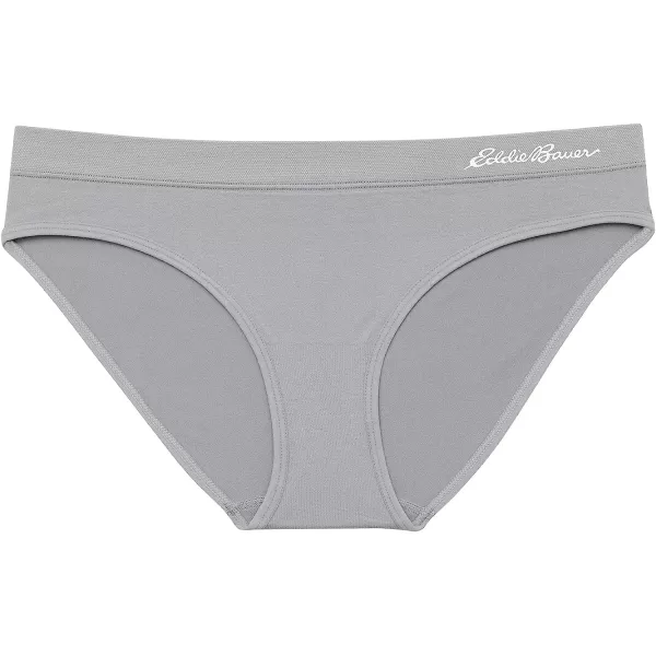 imageEddie Bauer Womens Bikini Underwear 3 PackNudeBlackHirise