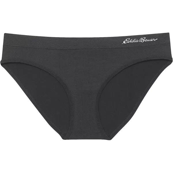 imageEddie Bauer Womens Bikini Underwear 3 PackViolet TulipCrown JewelBlack