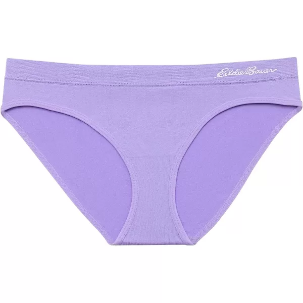 imageEddie Bauer Womens Bikini Underwear 3 PackViolet TulipCrown JewelBlack